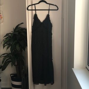 Pins & Needles Black polka dot dress